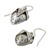 Sterling silver dangle earrings, 'Wild Strawberries' - Sterling silver dangle earrings (image 2b) thumbail