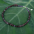 Garnet and amethyst strand necklace, 'Grape Garland' - Unique Beaded Garnet Necklace thumbail