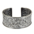 Sterling silver cuff bracelet, 'Renewal' - Floral Silver Cuff Bracelet (image 2a) thumbail