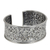Sterling silver cuff bracelet, 'Renewal' - Floral Silver Cuff Bracelet (image 2b) thumbail