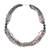 Onyx and tourmaline necklace, 'Night Colors' - Onyx and Tourmaline Beaded Necklace (image 2d) thumbail