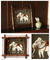 'Lucky Elephant' - Framed Thai Folk Art Painting thumbail