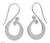 Silver drop earrings, 'Music' - Silver 950 Drop Earrings (image 2a) thumbail