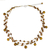 Pearl choker, 'Cinnamon Glow' - Hand Crafted Pearl Choker Necklace (image 2a) thumbail