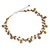 Pearl choker, 'Cinnamon Glow' - Hand Crafted Pearl Choker Necklace (image 2b) thumbail