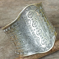Featured review for Silver cuff bracelet, Astral Signs