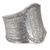 Silver cuff bracelet, 'Astral Signs' - 950 Silver Cuff Bracelet (image 2b) thumbail