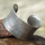 Silver cuff bracelet, 'Mountain Reflection' - Hill Tribe 950 Silver Cuff Bracelet (image 2) thumbail