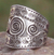 Sterling silver band ring, 'Bedazzled' - Handcrafted Hill Tribe Sterling Silver Band Ring (image 2a) thumbail