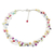 Pearl torsade necklace, 'Party Balloons' - Unique Beaded Pearl Necklace (image 2d) thumbail