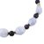 Amethyst and agate beaded necklace, 'Day Dreams' - Amethyst and agate beaded necklace (image 2d) thumbail