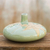 Celadon-Keramikvase, „Green Valley Lily“ – handgefertigte Celadon-Keramikvase