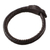 Leather wristband bracelet, 'Rugged Chic' - Artisan Crafted Leather Wristband Bracelet (image 2a) thumbail