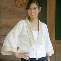 Featured review for Cotton blouse, Thai Sophistication
