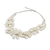 Pearl flower necklace, 'Jasmine Garland' - Pearl Flower Necklace from Thailand (image 2c) thumbail
