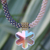 Beaded necklace, 'Star of the Universe' - Beaded necklace thumbail