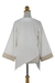 Cotton blouse, 'China Paths' - Thai Cotton Blouse (image 2d) thumbail
