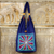 Cotton handbag, 'Star Shine' - Cotton handbag (image 2) thumbail