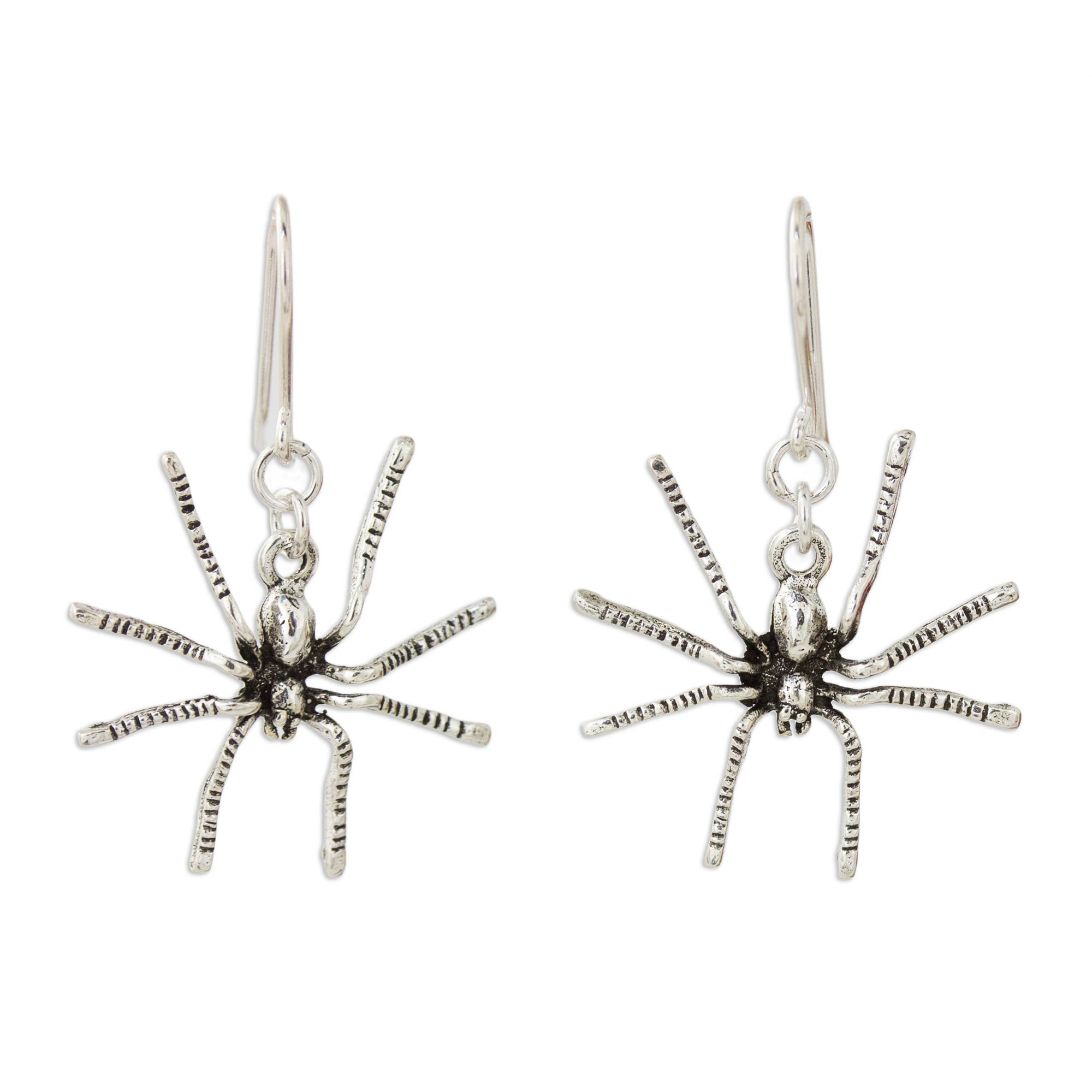 UNICEF Market | Sterling Silver Dangle Earrings - Sterling Spiders