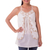 Cotton blouse, 'Waves' - Embroidered Cotton Tank Top thumbail