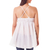 Cotton blouse, 'Waves' - Embroidered Cotton Tank Top (image 2b) thumbail