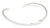Sterling Silber Halsreif „Ribbon Twist“ – Handgemachte Silber-Halskette