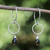 Smoky quartz dangle earrings, 'Mystic Solo' - Handcrafted Sterling Silver and Smoky Quartz Earrings (image 2b) thumbail