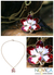 Natural orchid flower necklace, 'Timeless Dancer' - Fair Trade Gold Plated Natural Orchid Necklace thumbail