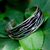 Sterling silver cuff bracelet, 'River' - Hand Crafted Sterling Silver Cuff Bracelet (image 2) thumbail