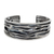 Sterling silver cuff bracelet, 'River' - Hand Crafted Sterling Silver Cuff Bracelet (image 2a) thumbail