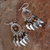 Tiger's eye chandelier earrings, 'Autumn Breeze' - Tiger's eye chandelier earrings (image 2b) thumbail