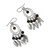 Tiger's eye chandelier earrings, 'Autumn Breeze' - Tiger's eye chandelier earrings (image 2c) thumbail