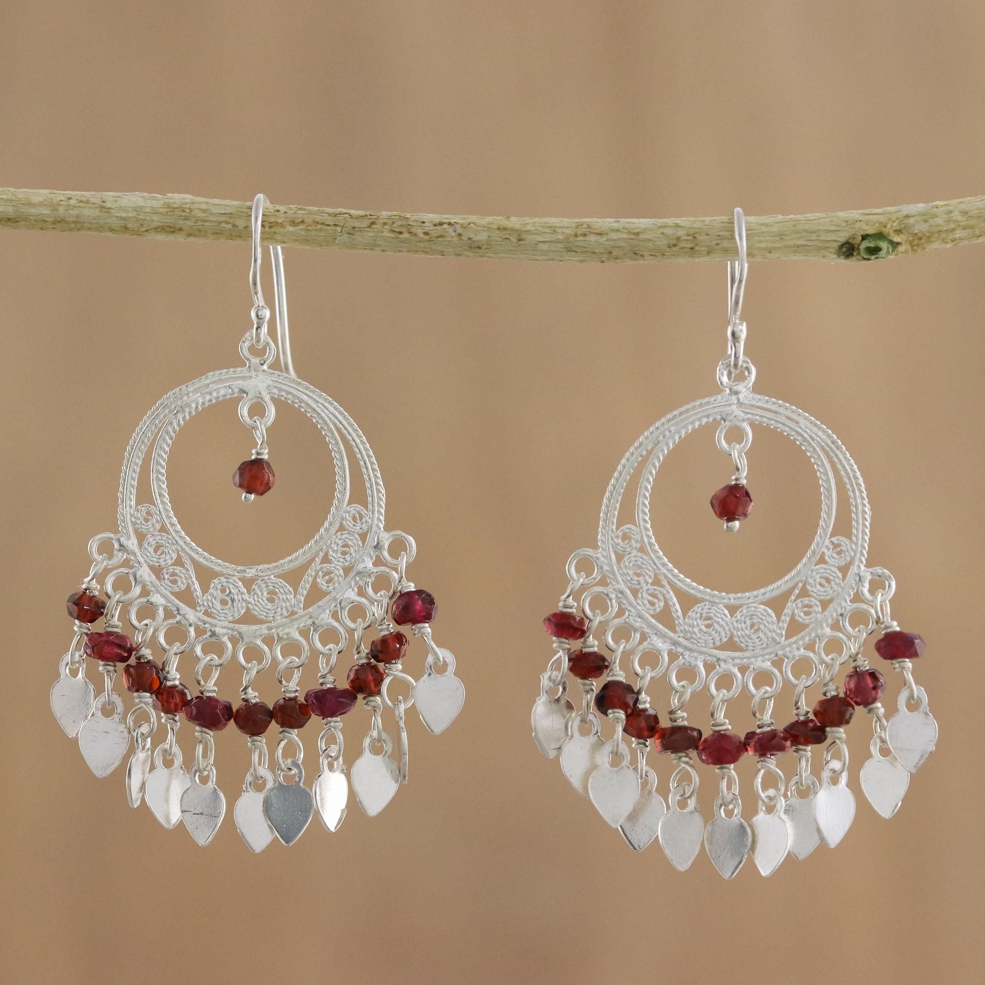 Barbie Jewelry Silver Chandelier Earrings
