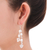 Pearl waterfall earrings, 'Whisper' - Pearl Earrings from Thailand