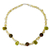 Citrine and jasper strand necklace, 'Lemonade' - Citrine and jasper strand necklace