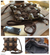 Coconut shell shoulder bag, 'Earth Roses' - Handcrafted Coconut Shell Sling Handbag thumbail