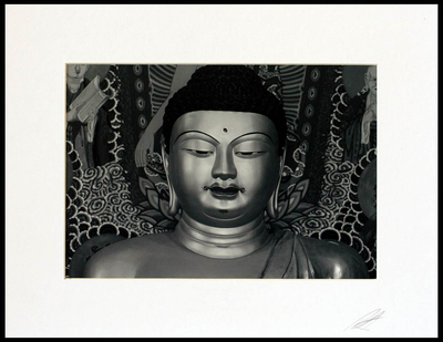 'Ilustración' - Fotografía en color de Buda