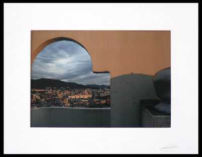 'Cheongju City through a Window' - Color photograph on Fujicolor crystal archive paper
