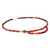 Onyx and carnelian long strand necklace, 'Festivity' - Onyx and Carnelian Strand Necklace