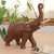 Wood sculpture, 'Elephant Joy' - Handcrafted Wood Sculpture thumbail