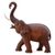 Wood sculpture, 'Elephant Joy' - Handcrafted Wood Sculpture (image 2a) thumbail