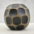 Mango wood vase, 'Black Soccer Ball' - Fair Trade Modern Mango Wood Vase (image 2b) thumbail