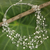Pearl and quartz strand necklace, 'Cascade' - Handmade Bridal Beaded Quartz and Pearl Necklace (image p160998) thumbail