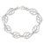Sterling silver link bracelet, 'Vitality' - Sterling Silver Leaf Link Bracelet (image 2a) thumbail