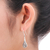 Sterling silver dangle earrings, 'Forest Fern' - Sterling Silver Dangle Earrings from Thailand (image 2b) thumbail