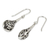 Sterling silver dangle earrings, 'Forest Fern' - Sterling Silver Dangle Earrings from Thailand (image 2c) thumbail