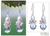 Pearl and quartz cluster earrings, 'Ballerina' - Pearl and Quartz Dangle Earrings thumbail