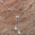 Perlen-Lariat-Halskette, 'ätherisch'. - einzigartige Perlen-Lariat-Halskette