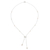 Pearl lariat necklace, 'Ethereal' - Unique Pearl Lariat Necklace
