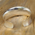 Sterling silver cuff bracelet, 'Hypnotic Thai' - Handcrafted Hill Tribe Sterling Silver Cuff Bracelet (image 2d) thumbail